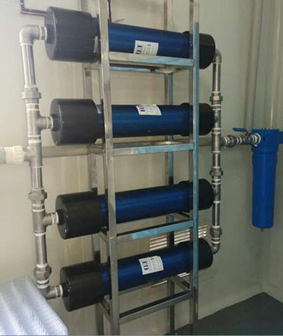 内含中空纤维的高分子膜的SR CMD渗膜式干燥管并联
